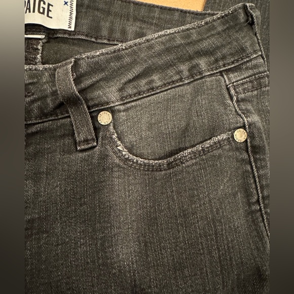 Paige Verdugo Ankle Black Skinny Jeans - Size 27 - Picture 4 of 11